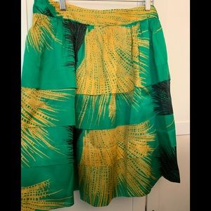 Anthropologie silk layered skirt👠💋💞